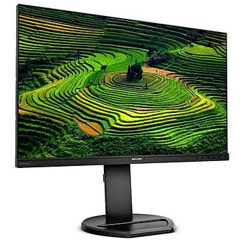 23.8 PHILIPS 241B8QJEB/00 IPS 5MS 75MHZ 1XVGA 1XHDMI 1XDP 1XDVI FHD 1920X1080 USB HOPARLR YKSEKLK AYARI VESA SYAH