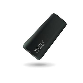 2 TB TWINMOS EXT SSD ELITE DRIVE PRO (1100-1050Mb/s) TYPE-C/USB DARK GRAY PSSD2TBEDP