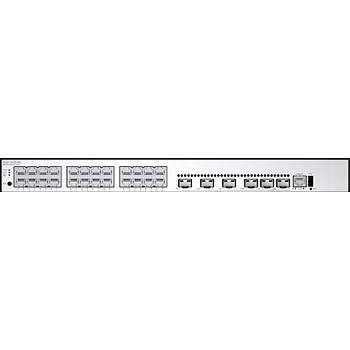 10/100/1000Base-T 24 port 4 x 10 GE SFP+ portlu 2 stack portlu switch