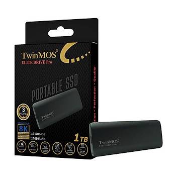 TwinMOS EliteDrivePro 1TB Tanabilir Harici SSD