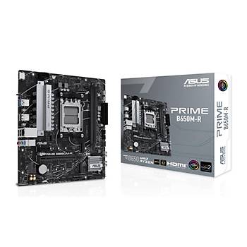 ASUS PRIME B650M-R DDR5 7200MHZ 1XHDMI 2XM.2 USB3.2 MATX AM5 (AMD AM5 7000 SERL LEMC UYUMLU)