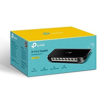 TP-LINK TL-SG1008D 8 PORT GIGABIT PLASTK KASA SWITCH