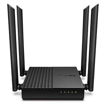 TP-LINK ARCHER C64 AC1200 2.4/5GHZ 1200MBPS MU-MIMO �� ORTAM KABLOSUZ WIFI ROUTER