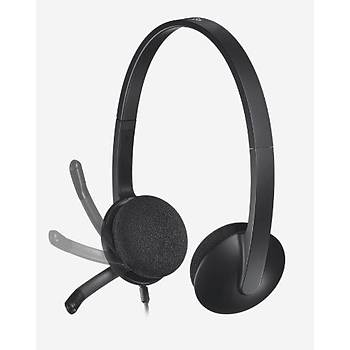 LOGITECH H340 USB SYAH KULAKLIK 981-000475