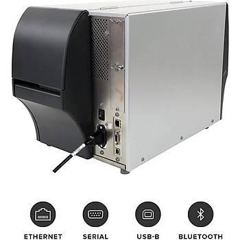 Zebra ZEB-ZT41142 Thermal + Seri + USB + Ethernet + Bluetooth 203 Dpi End�striyel Barkod Yaz�c�