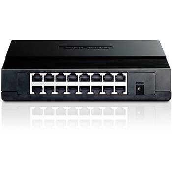 TP-LINK TL-SF1016D 16 PORT 10/100 PLAST�K KASA SWITCH