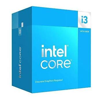 i3-14100F 3.5 GHz 4 ekirdek 12 MB LGA1700 lemci