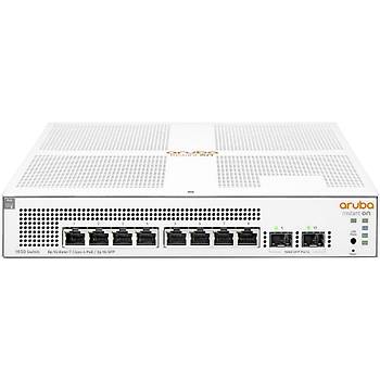 HPE ARUBA ION 1930 JL681A 8 PORT GIGABIT POE + 2XSFP UPLINK YNETLEBLR 124W POE SWITCH