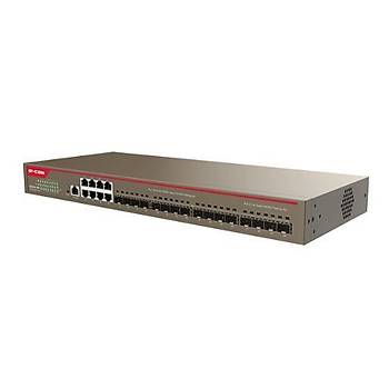 IP-COM G5324-16F 16 PORT SFP + 8 PORT GIGABIT L3 CLOUD YNETLEBLR RACKMOUNT OMURGA SWITCH