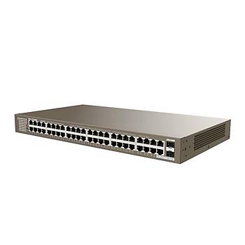 IP-COM G3350F 48 PORT GIGABIT + 2X1GB SFP UPLINK L2 CLOUD Y�NET�LEB�L�R RACKMOUNT SWITCH
