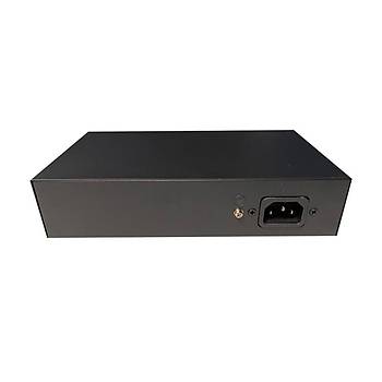 URANIUM POE-4002-48W 4 PORT 10/100 + 2 PORT 10/100 RJ45 UPLINK WATCH-DOG POE SWITCH(REALTEK CHIPSET)