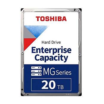 Toshiba MG512e 20TB 7/24 Gvenlik - Enterprise