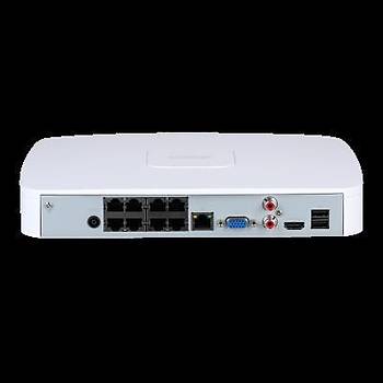 Dahua NVR2108HS-8P-4KS3 8 Kanal 1U H.265 NVR 1x20T