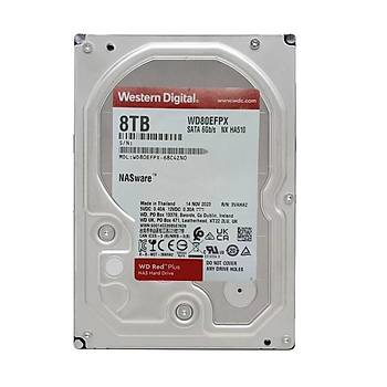 WD Red Plus Nas 8TB 3.5'' 5640Rpm SATA (WD80EFPX)