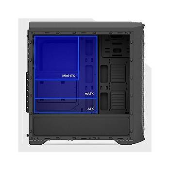 ZALMAN N5MF 600W 4X120MM RGB FAN USB 3.0 ATX SYAH KASA