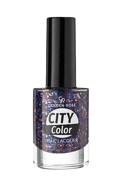 Golden Rose City Color Nail Lacquer Glitter-111-Iltl Oje