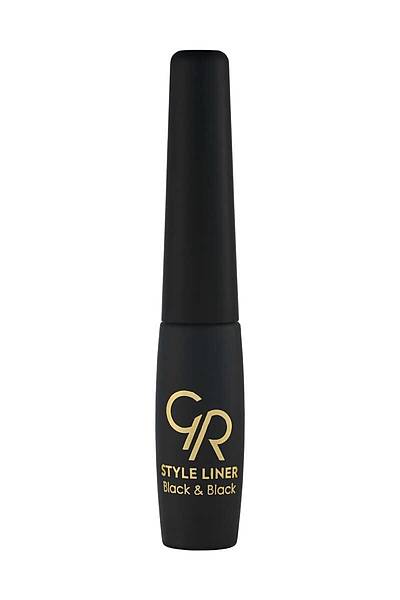 Golden Rose Style Liner Metallic Eyeliner-14 Black-Metalik Eyeliner