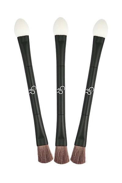 Golden Rose Doubleended Eyeshadow Brush-Far Fras