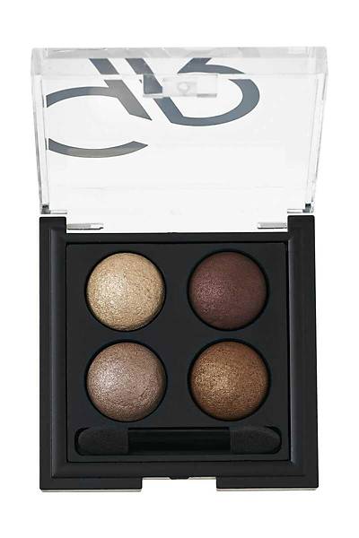 Golden Rose Wet&Dry Eyeshadow-03 Brown Line-Islak Kuru Far Paleti