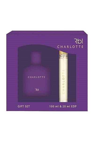 Rebul Charlotte Edp 100 ml Kadn Parfm + Kalem Parfm 20 ml