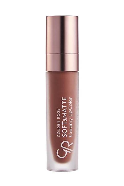 Golden Rose Soft&Matte Creamy Lipcolor-118 Caramel-Likit Mat Ruj