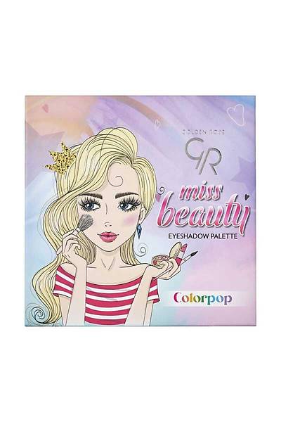 Golden Rose Miss Beauty Eyeshadow Palette-01 Colorpop-Far Paleti