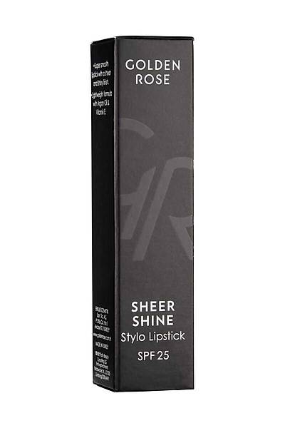 Golden Rose Sheer Shine Stylo Lipstick-02 Melon-Parlak Ruj