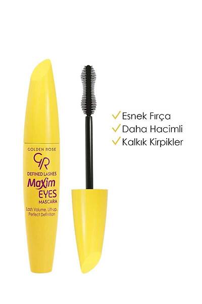 Golden Rose Maxim Eyes Mascara-Black-Hacim Veren Maskara