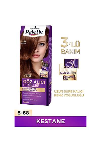 Palette Gz Alc Renkler 5-68 KESTANE