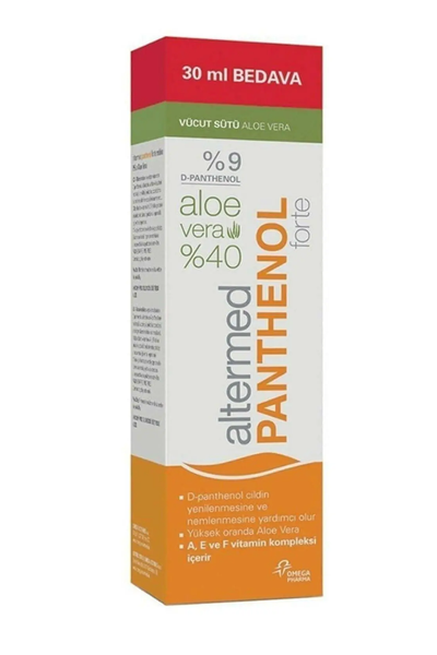 Altermed Panthenol Forte Vcut St %9 Aloe Vera 230 ml