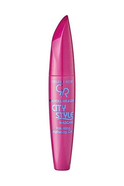 Golden Rose City Style Mascara-Black-Hacim Veren Maskara