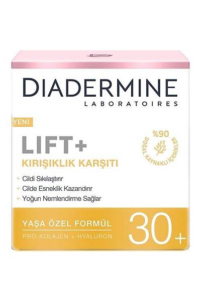 Diadermine Lift + Krklk Kart 30+ Ya 50 ml Gndz Kremi