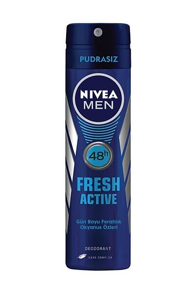 Nivea Deo Sprey 150 ml Fresh Active Erkek