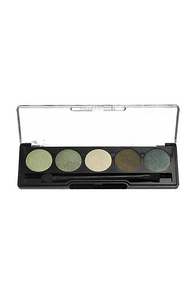 Golden Rose Professional Palette Eyeshadow-102 Green Line-Far Paleti