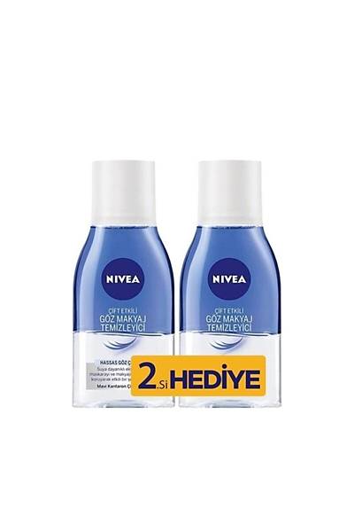 Dnya Nivea ift Etkili Gz Makyaj Temizleyici 125 Ml 1+1 Set