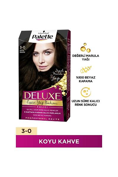 Palette Deluxe 3-0 KOYU KAHVE