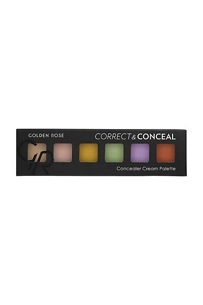 Golden Rose Correct&Conceal Camouflage Cream Palette-Kamuflaj Krem Palet