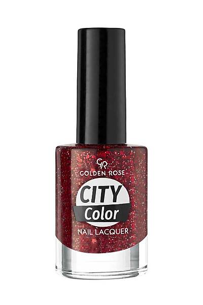 Golden Rose City Color Nail Lacquer Glitter-110-Iltl Oje