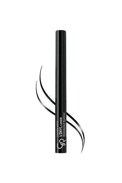 Golden Rose Vinyl Liner Waterproof Eyeliner-Black-Suya Dayankl Eyelner