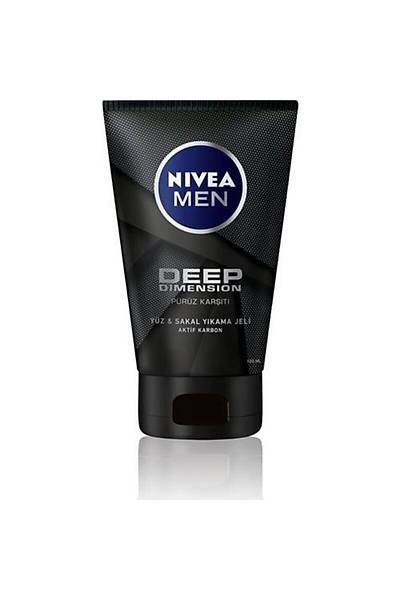 Nivea Men Deep Dimension Yz Sakal Temizleme Jeli