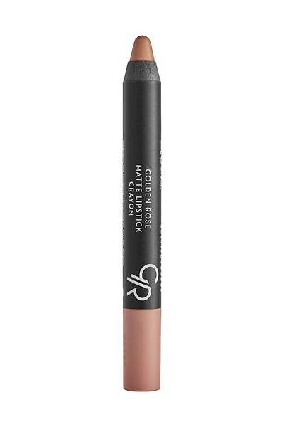 Golden Rose Matte Lipstick Crayon-25 Milky-Mat Kalem Ruj