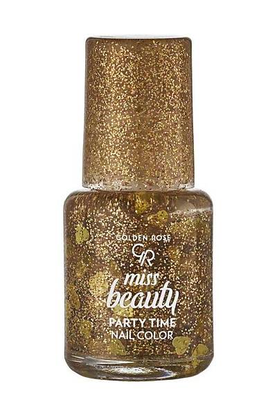 Golden Rose Miss Beauty Party Time Trio Nail Colors-Oje Seti