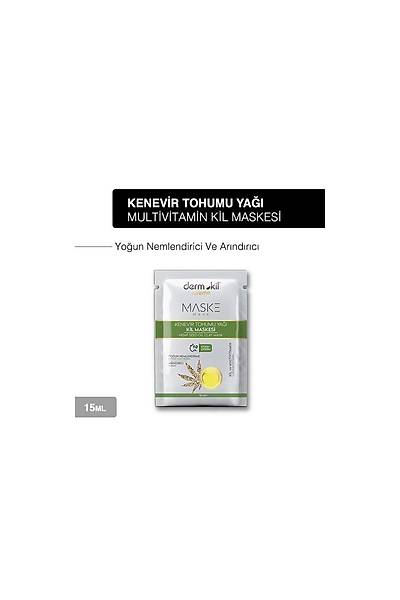 DERMOKL Kenevir Tohumu Ya Kil Yz Maskesi 15 ml