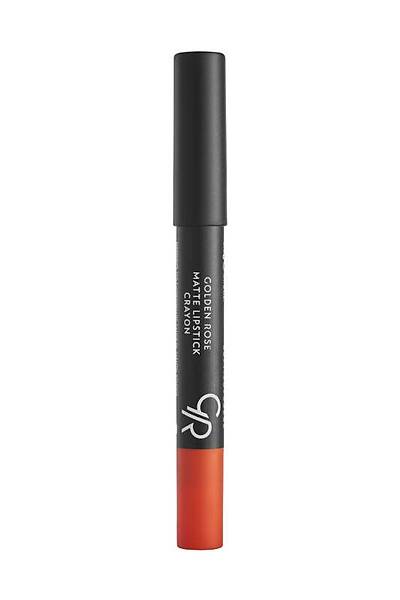 Golden Rose Matte Lipstick Crayon-24 Orange-Mat Kalem Ruj