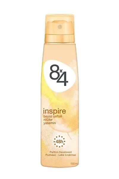 8x4 Inspire Sprey Kadn Deodorant 150 ml