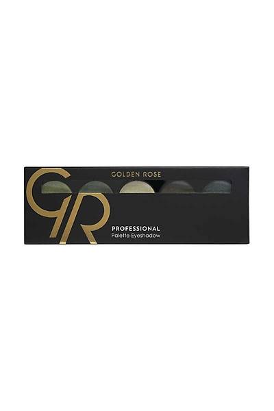 Golden Rose Professional Palette Eyeshadow-102 Green Line-Far Paleti