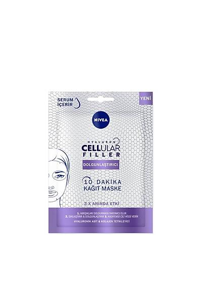 Nivea Hyaluron Cellular Filler Dolgunlatrc 10 Dakika Kat Maske