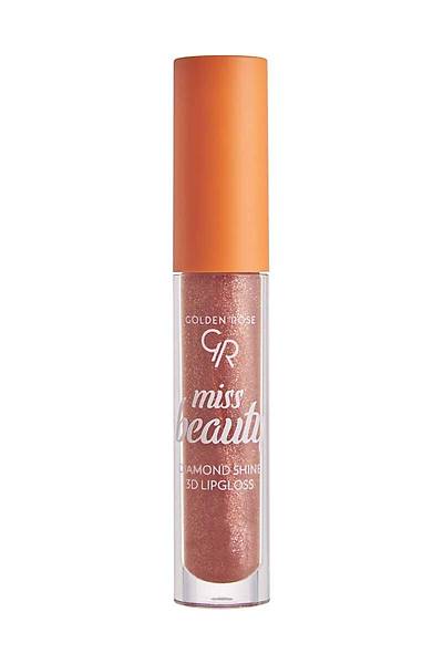 Golden Rose Miss Beauty Diamond Shine 3D Lipgloss-03 Sunkissed-Iltl Dudak Parlatcs