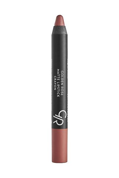 Golden Rose Matte Lipstick Crayon-28 Latte Nude-Mat Kalem Ruj