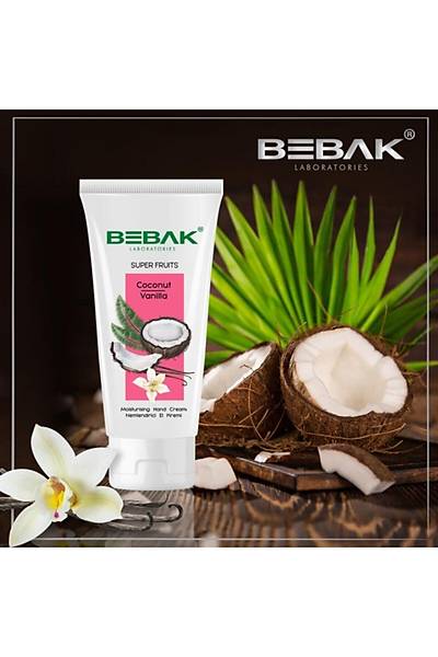 Bebak Super Fruits Coconut And Vanilla Hand Cream 40 ml